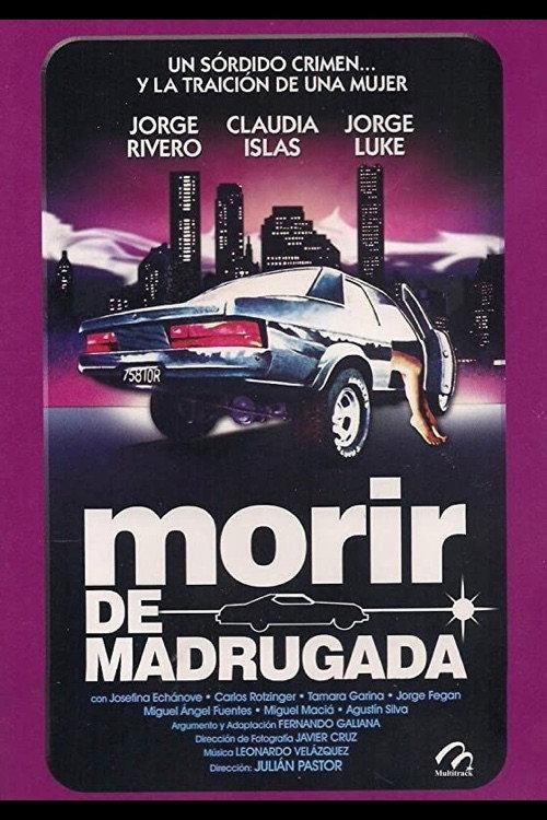 Morir de madrugada 1980 official movie poster