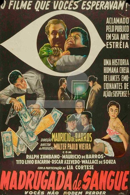 Madrugada de Sangue 1956 official movie poster