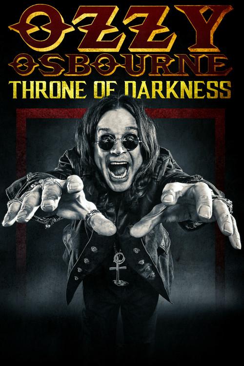Ozzy Osbourne: Throne of Darkness 2020 official movie poster