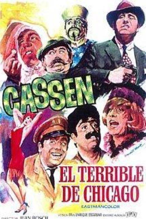 El terrible de Chicago 1967 official movie poster