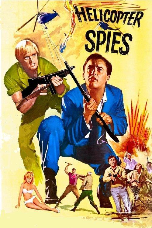 The Helicopter Spies 1968 official movie poster