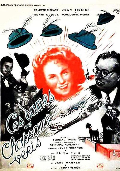 The Ladies in the Green Hats 1949 official movie poster