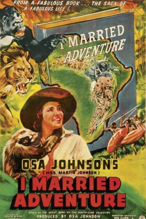 I Married Adventure 1940 official movie poster