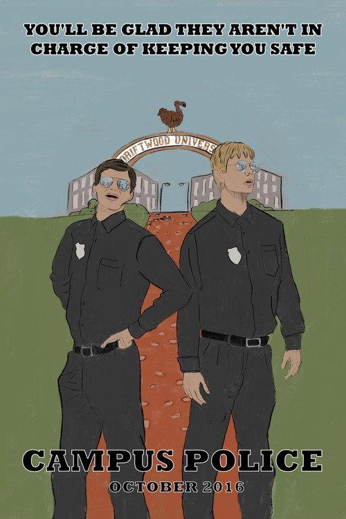 Campus Police 2016 official movie poster