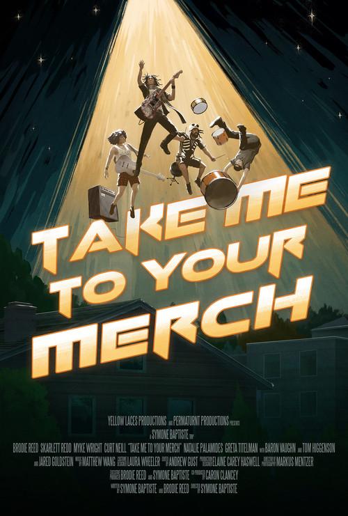 Take Me to Your Merch 2024 official movie poster