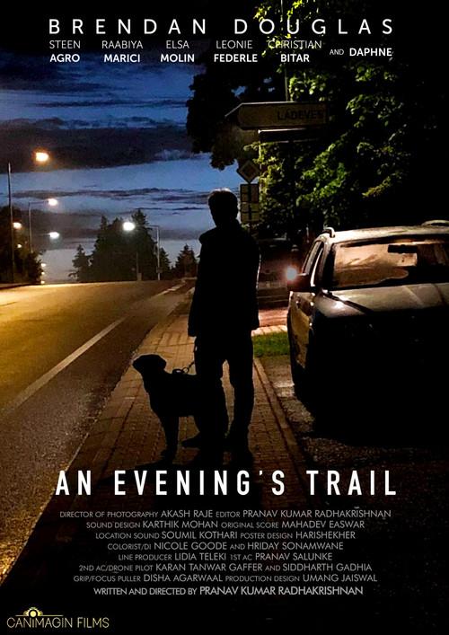 An Evening's Trail 2021 official movie poster