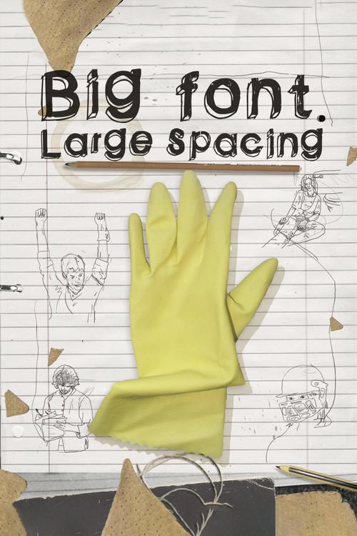 Big Font. Large Spacing 2009 official movie poster