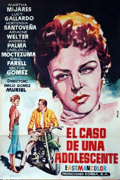 El caso de una adolescente 1958 official movie poster