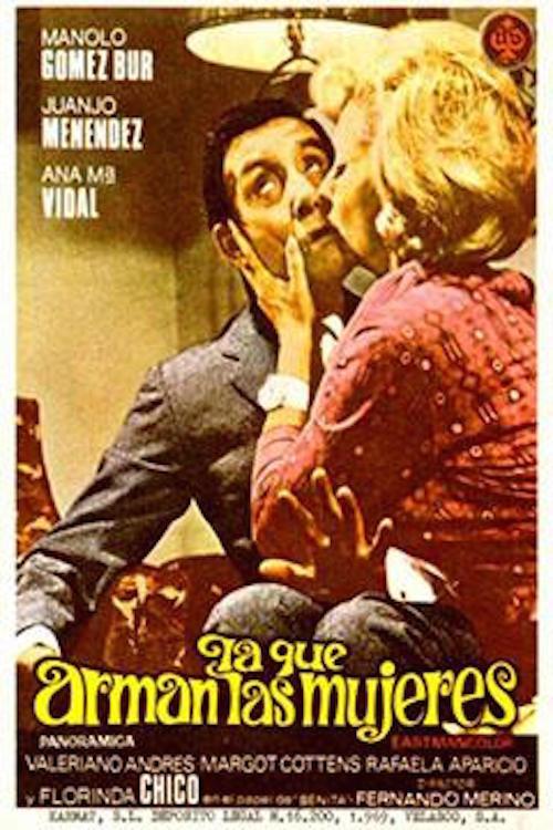 La que arman las mujeres 1969 official movie poster