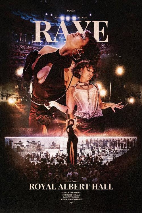 RAYE at the Royal Albert Hall 2024 official movie poster