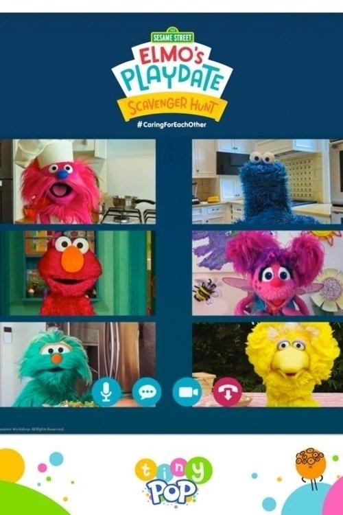 Sesame Street Elmo's Playdate: Scavenger Hunt 2020 official movie poster