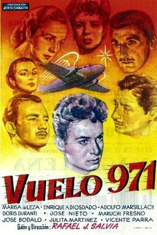 Vuelo 971 1953 official movie poster