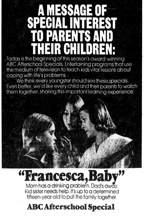 Francesca, Baby 1976 official movie poster