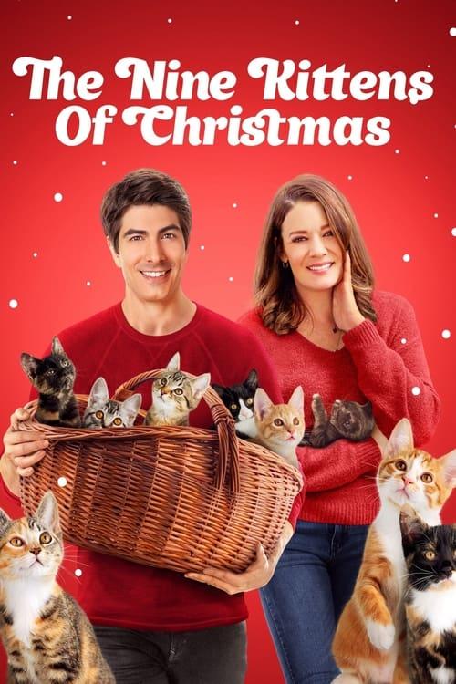 The Nine Kittens of Christmas 2021 official movie poster