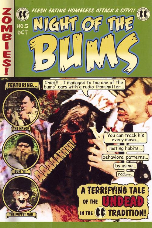 Night of the Bums 1998 official movie poster
