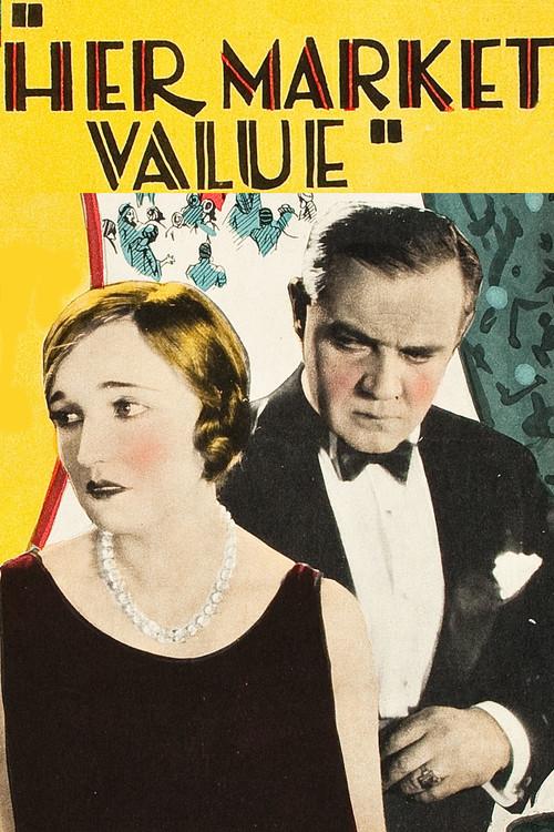 Her Market Value 1925 official movie poster