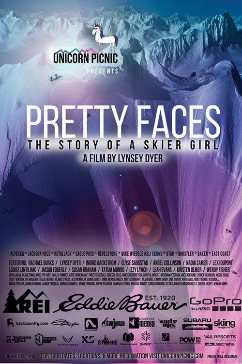 Pretty Faces: The Story of a Skier Girl 2014 official movie poster