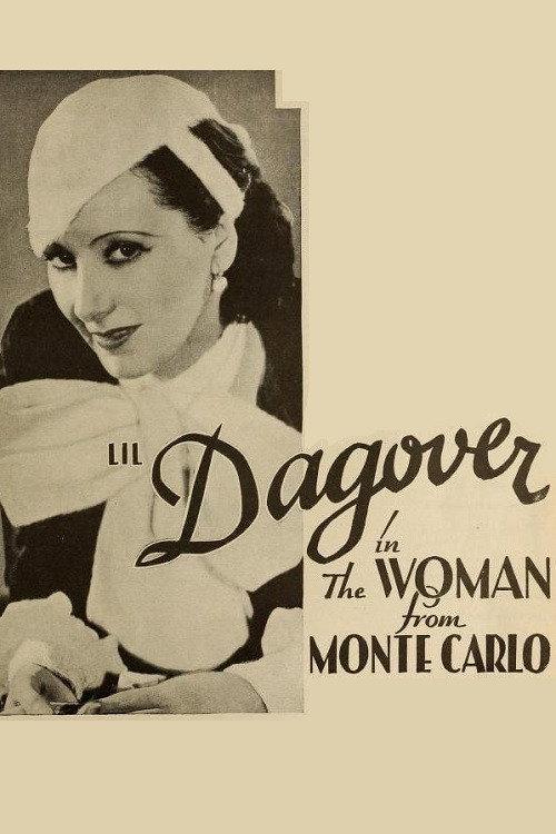 The Woman from Monte Carlo 1932 official movie poster