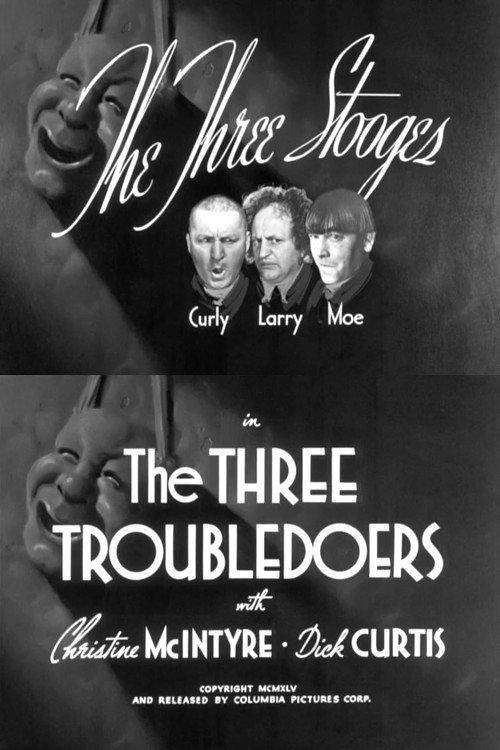 The Three Troubledoers 1946 official movie poster