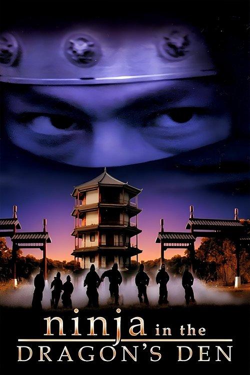 Ninja in the Dragon's Den 1982 official movie poster