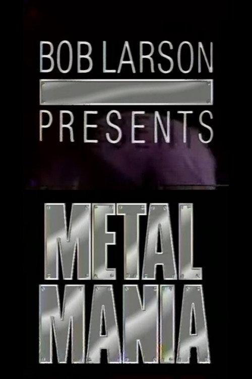 Metal Mania 1989 official movie poster