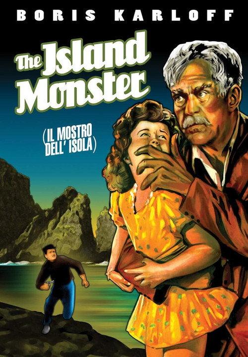 The Island Monster 1954 official movie poster