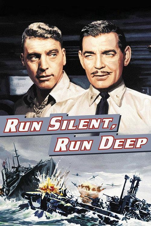 Run Silent, Run Deep 1958 official movie poster