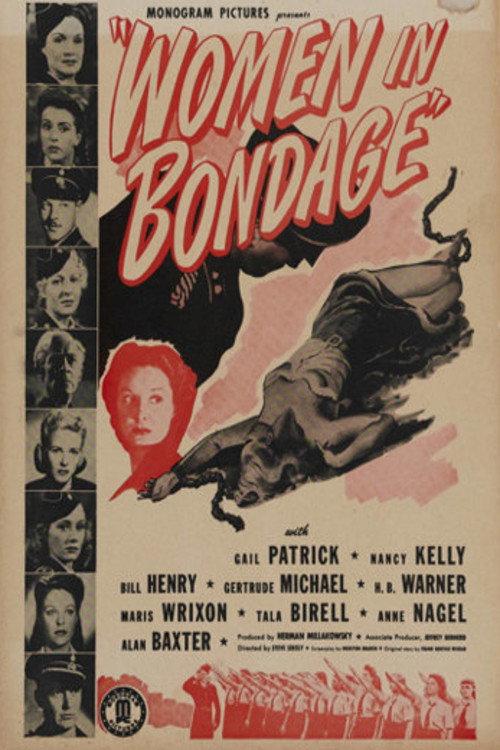 Women in Bondage 1943 official movie poster