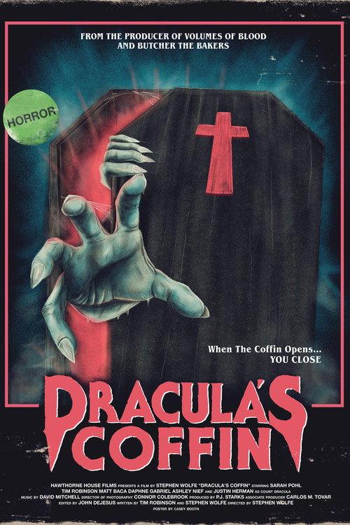 Dracula's Coffin 2018 official movie poster