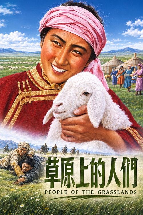 People of the Grasslands 1953 official movie poster