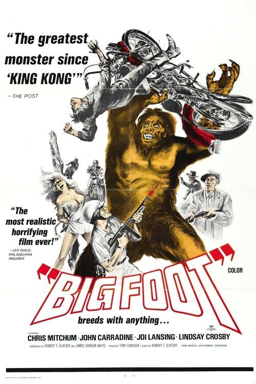 Bigfoot 1970 official movie poster