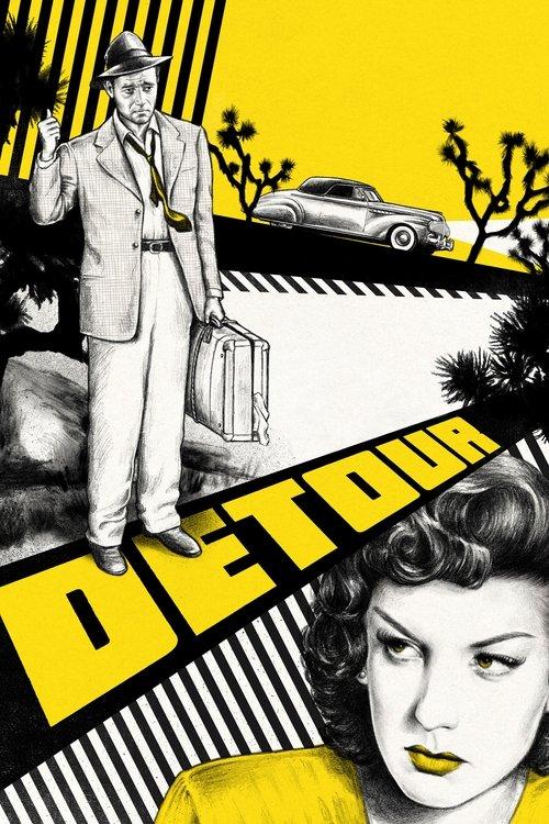 Detour 1945 official movie poster