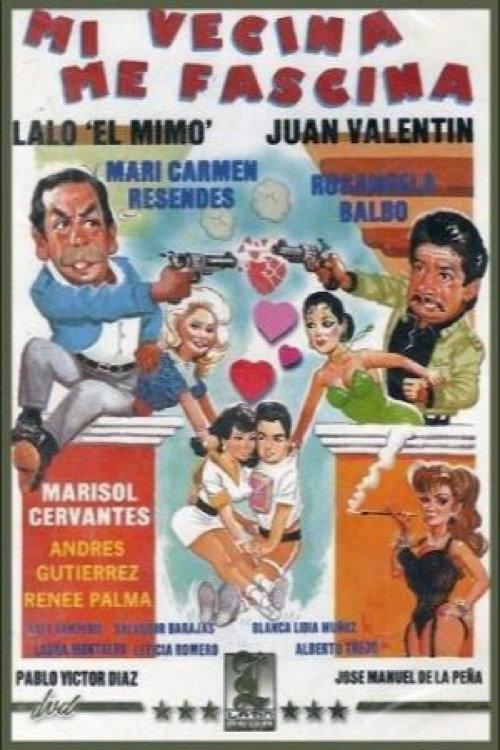 Mi vecina me fascina 1990 official movie poster