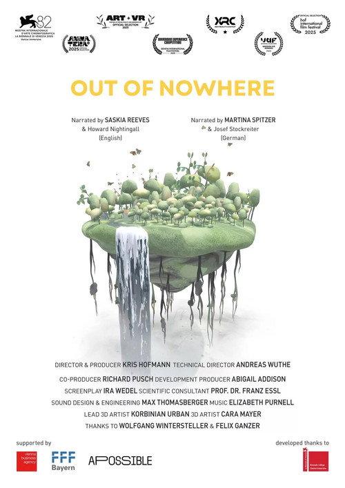 Out of Nowhere 2025 official movie poster