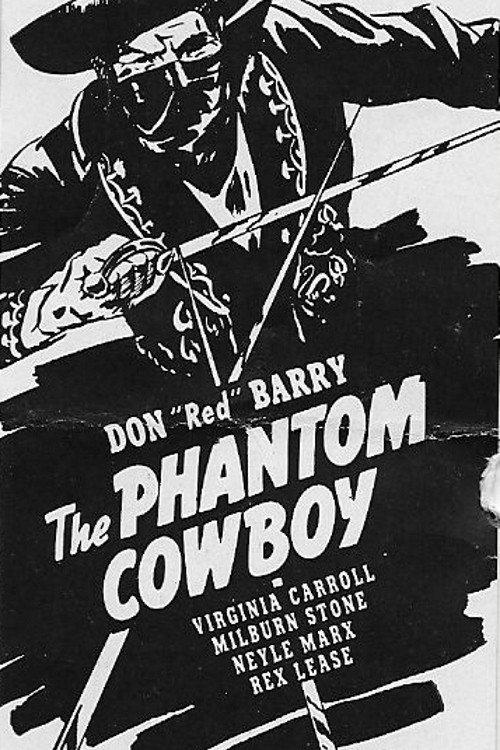 The Phantom Cowboy 1941 official movie poster