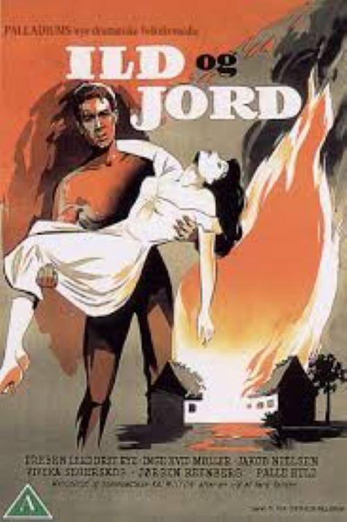 Ild og jord 1955 official movie poster