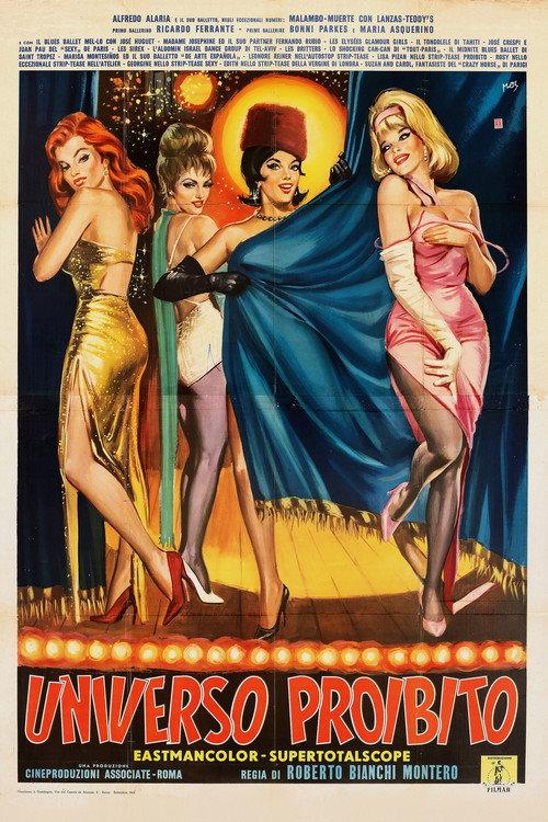 Universo proibito 1965 official movie poster