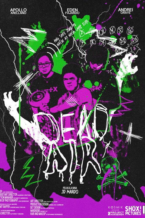 Dead Air 2024 official movie poster