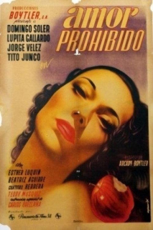 Amor Prohibido 1945 official movie poster
