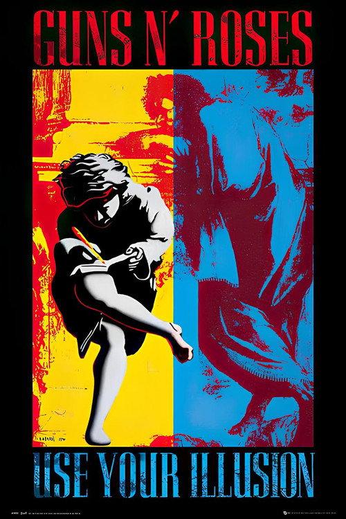 Guns N' Roses: November Rain 1992 official movie poster