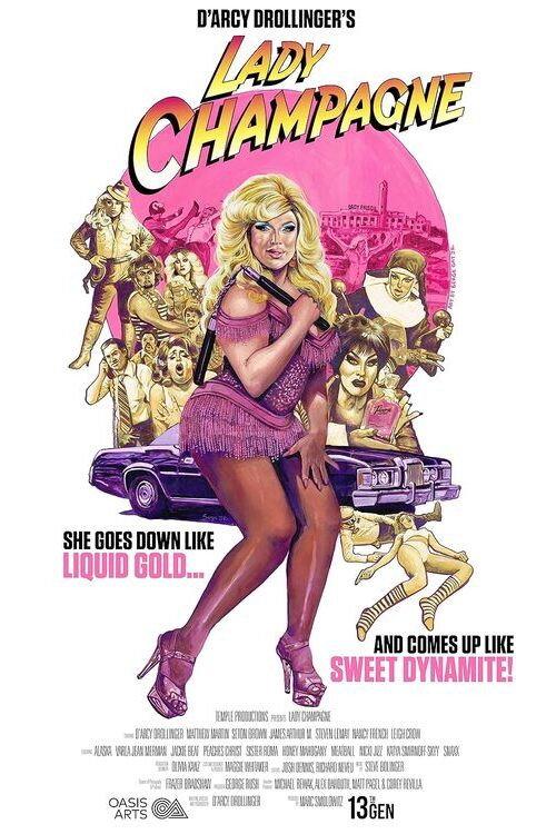 Lady Champagne 2026 official movie poster