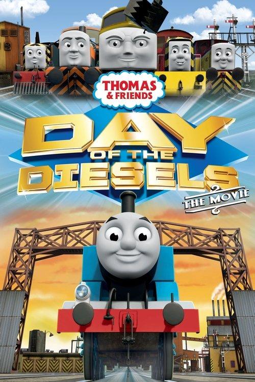 Thomas & Friends: Day of the Diesels 2011 official movie poster