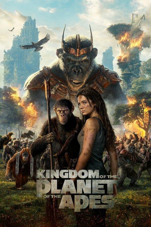 Kingdom of the Planet of the Apes 2024 official movie poster