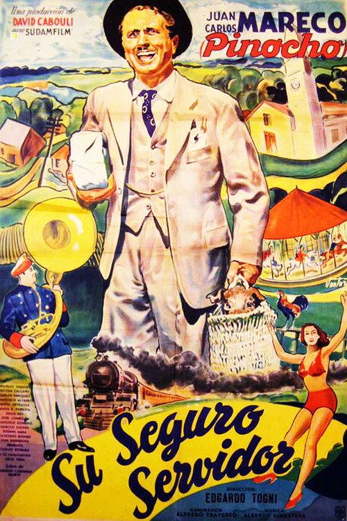 Su seguro servidor 1954 official movie poster
