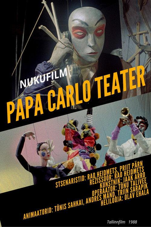 Theatre Papa Carlo 1988 official movie poster