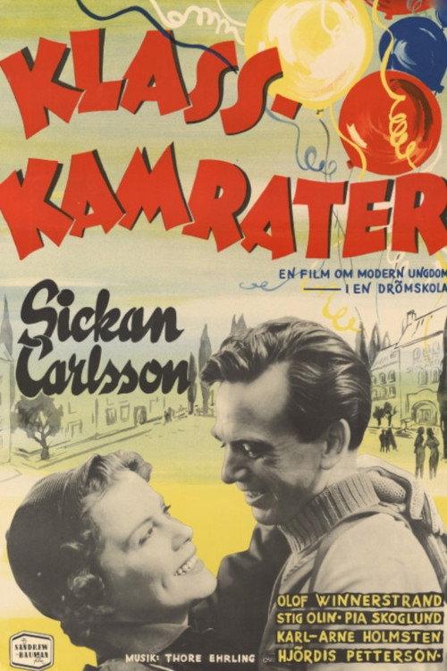 Klasskamrater 1952 official movie poster