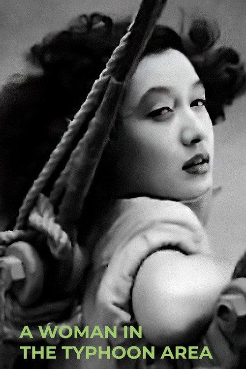 A Woman in the Typhoon Area 1948 official movie poster