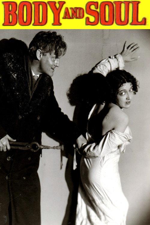 Body and Soul 1927 official movie poster