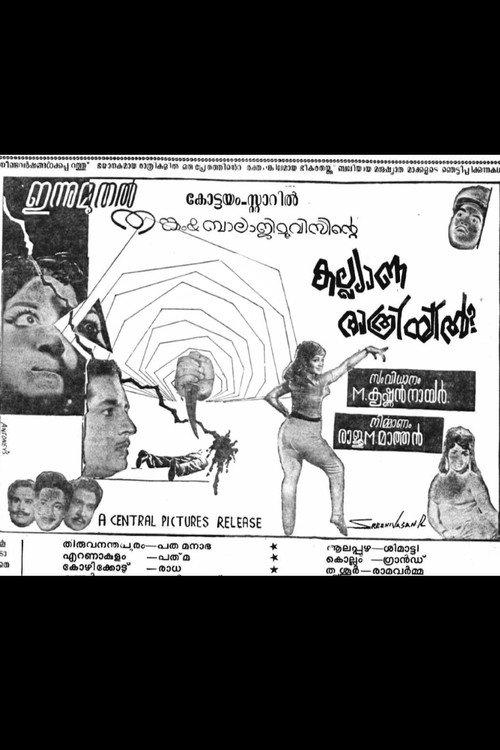 Kalyaana Rathriyil? 1966 official movie poster