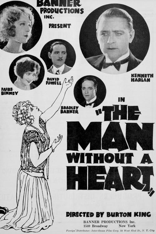 The Man Without a Heart 1924 official movie poster